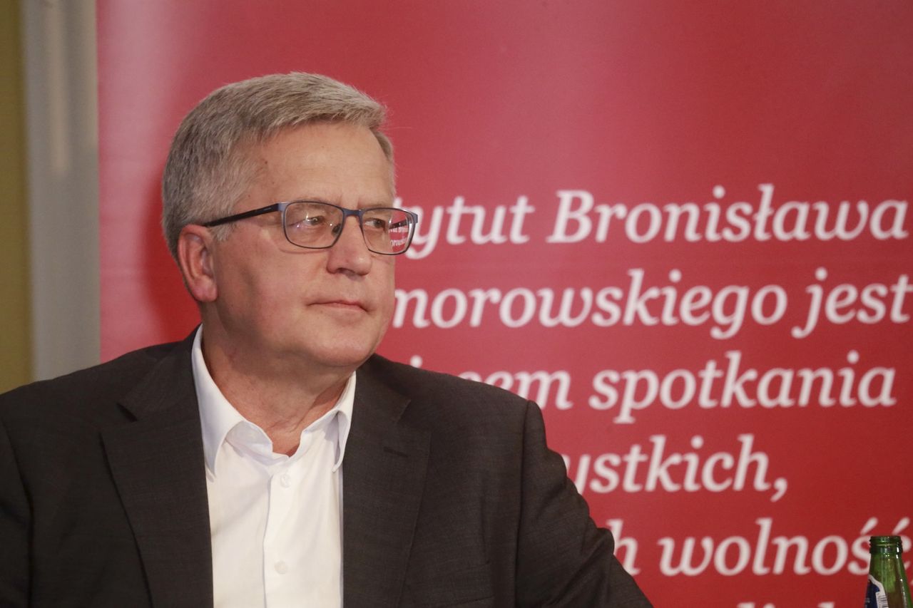 Bronisław Komorowski krytykuje PiS. "Rząd nie pracuje"