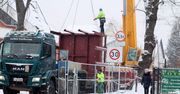 Lublin: Kościół NSJ po pożarze. Trwa demontaż wieży przy świątyni