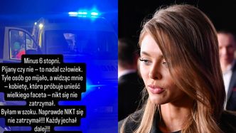 Joanna Opozda pomogła zakrwawionemu mężczyźnie na ulicy. Mówi o znieczulicy: "Byłam w szoku, NIKT się nie zatrzymał. To mnie przeraża"