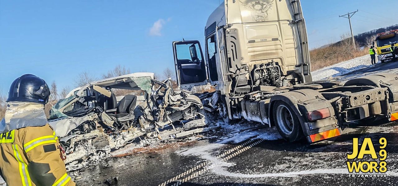 Dolnośląskie. Tragiczny wypadek na obwodnicy Bolkowa  