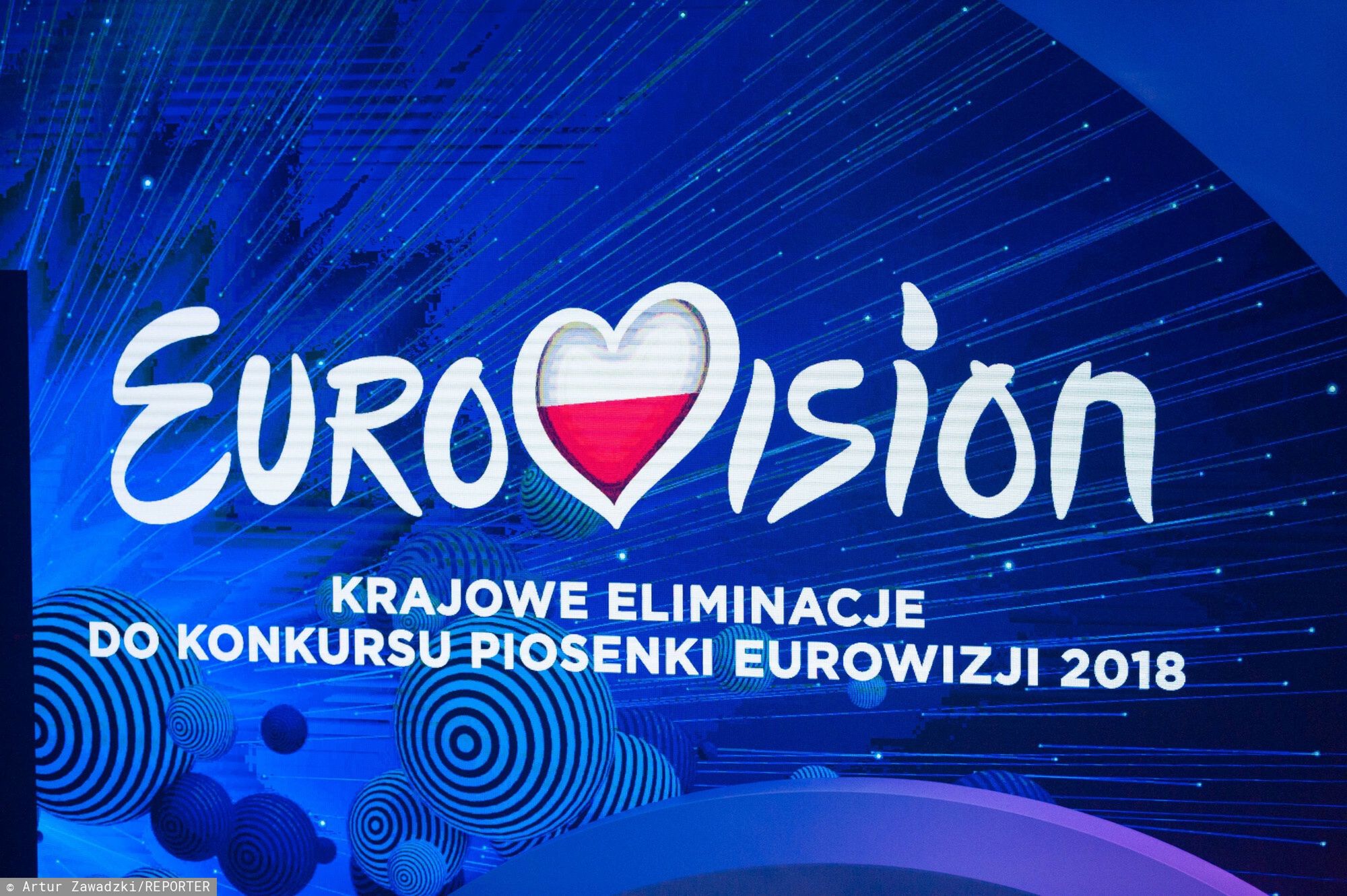 Eurowizja 2018 - krajowe eliminacje
03.03.2018 Warszawa Koncert krajowych preselekcji do konkursu piosenki Eurowizji 2018 
fot Artur Zawadzki/REPORTER
Artur Zawadzki