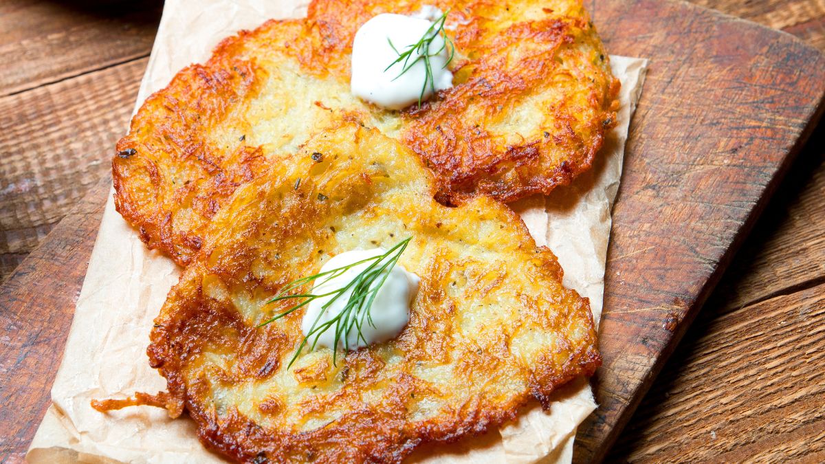 Placki ziemniaczane bez mąki są lżejsze