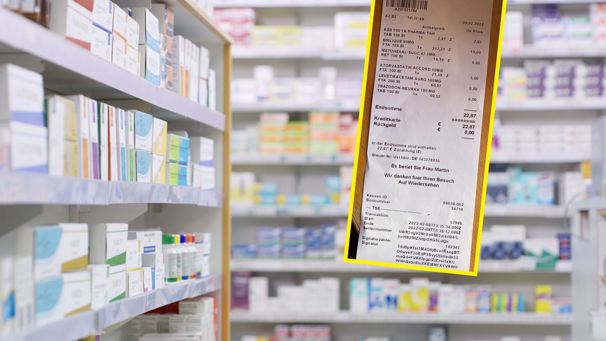 Polak mieszkający w Niemczech pokazał paragon z tamtejszej apteki. 