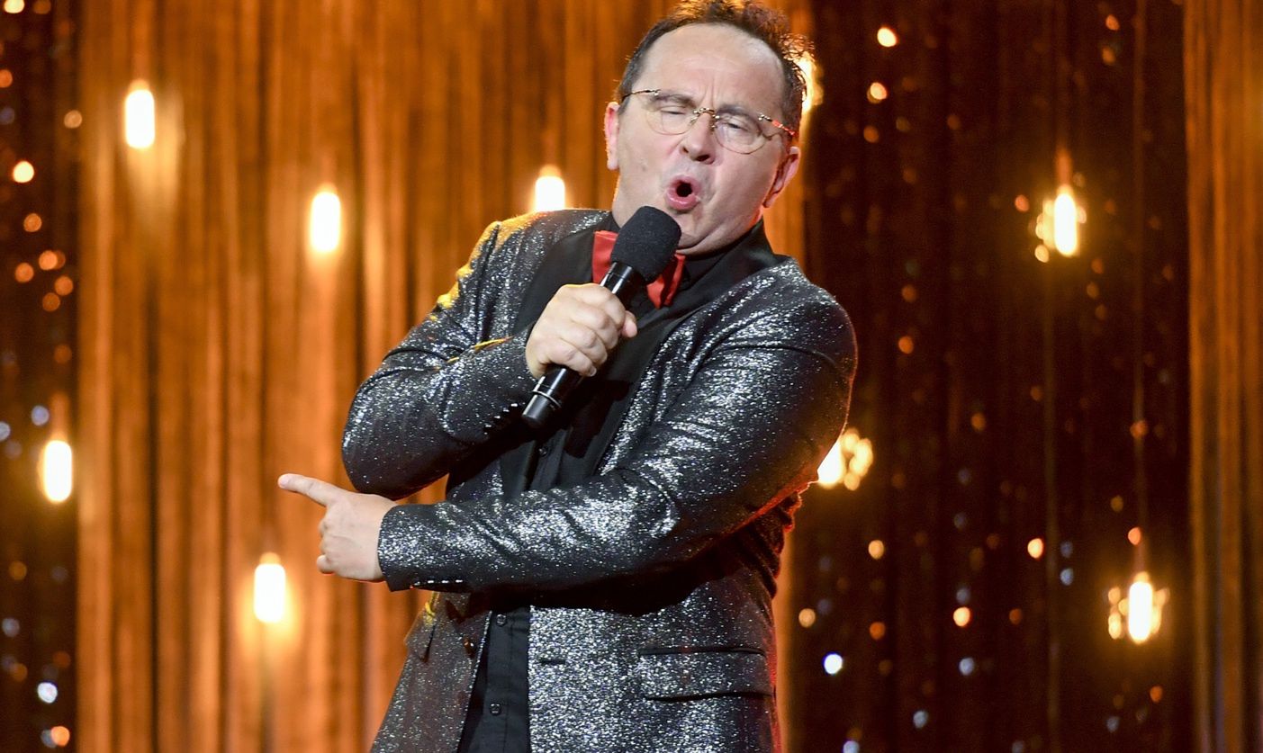 Łukasz Rybarski to lider Kabaretu Pod Wyrwigroszem