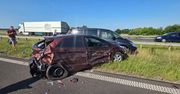 Warmińsko-mazurskie: Zderzenie pięciu pojazdów blokuje trasę na S7
