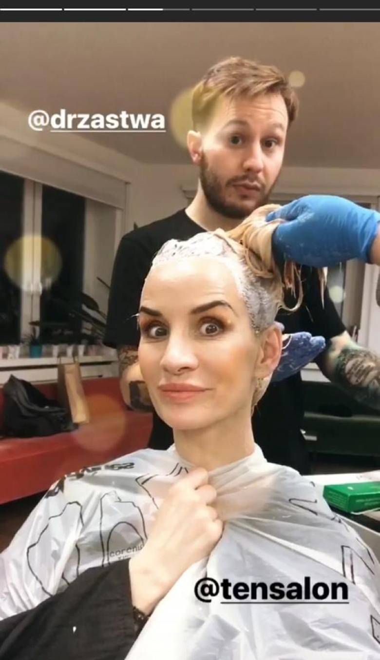 Viola Kołakowska została blondynką