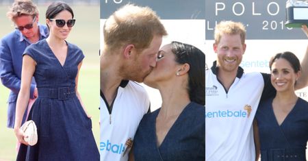 Meghan Markle i książę Harry CAŁUJĄ SIĘ namiętnie na zawodach polo (ZDJĘCIA)