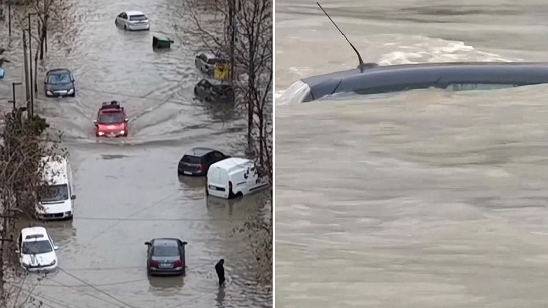 wiadomości,aktualności,WP Wiadomości Załamanie pogody na Bałkanach. Ulewy i śnieg paraliżują region