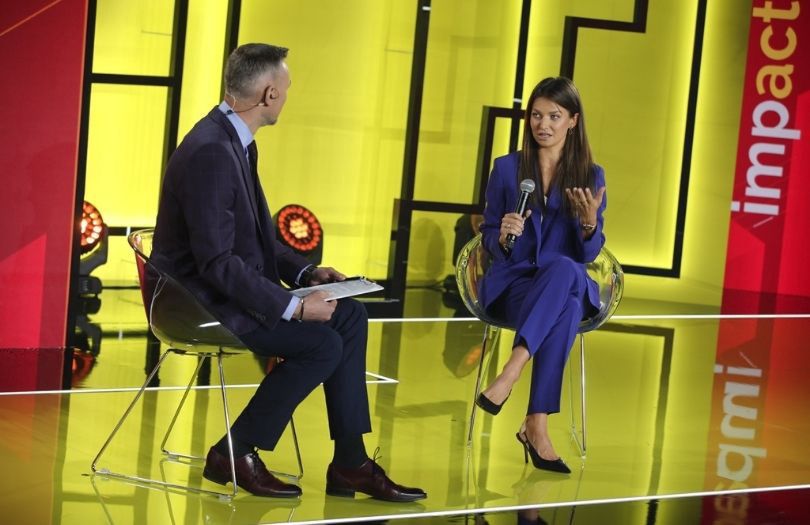 Anna Lewandowska dzieli się przemyśleniami na konferencji