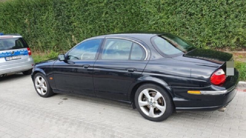 Skradziony Jaguar tego samego dnia wrócił do właścicielki.