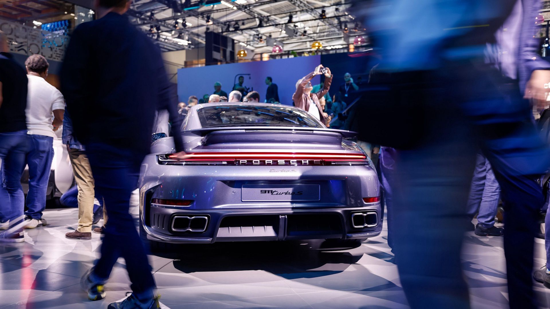 Porsche 911 Turbo S (992.2) podczas premiery na IAA 2025