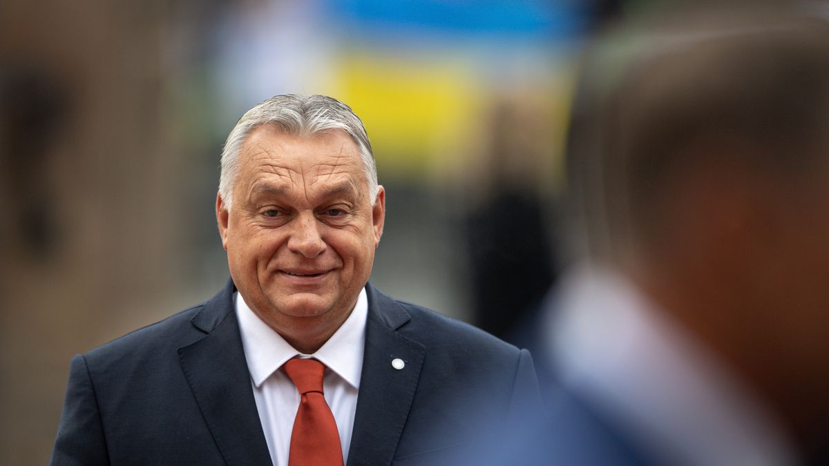 Na zdjęciu Viktor Orban