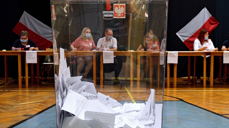 Głosowanie w wyborach 2020