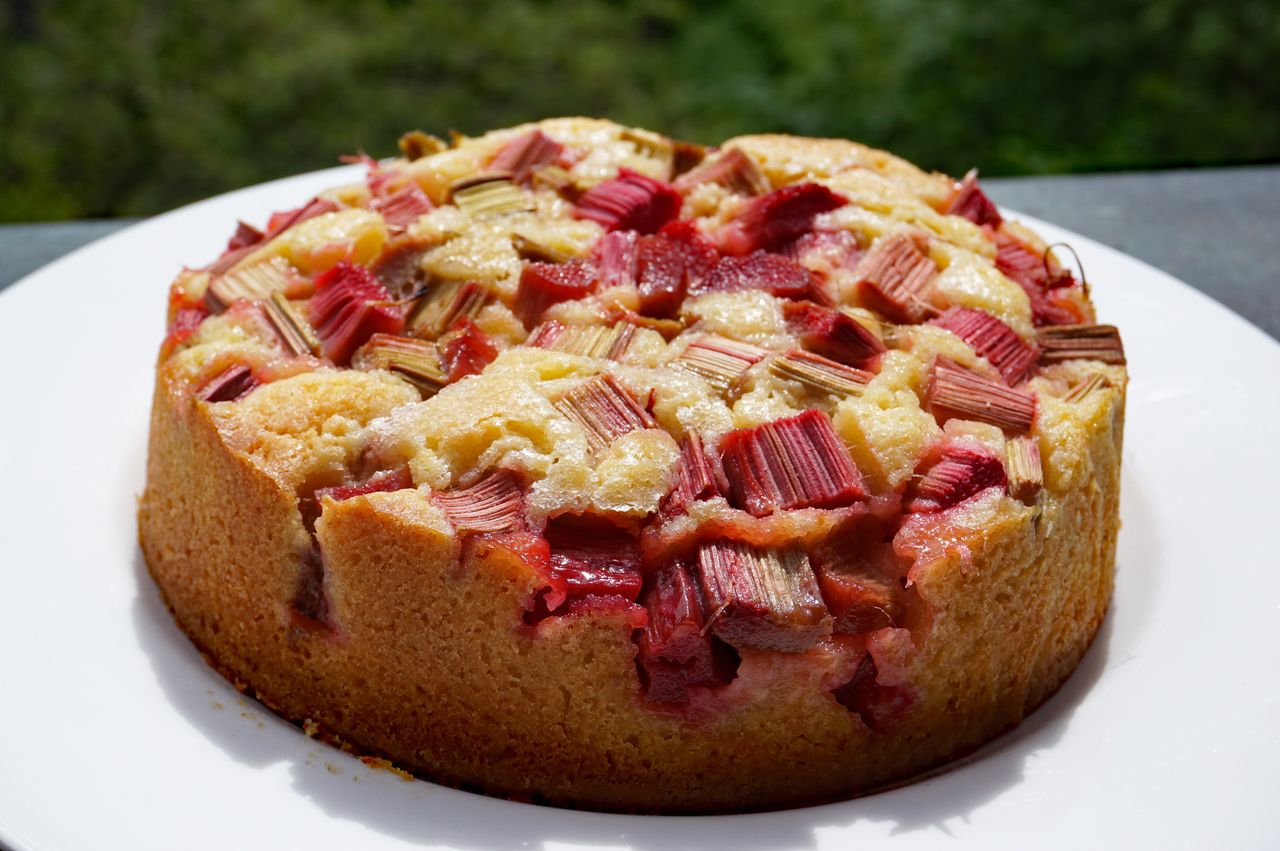 Rhabarber-Genuss: Schwedens einfaches Geheimrezept für Kuchen