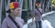 Loni Willison snuje się ulicami Hollywood z zabandażowaną dłonią i wypełnioną po brzegi torbą