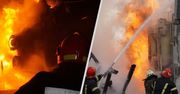 Pożar po rosyjskim ostrzale. "Zaatakowano infrastrukturę krytyczną"