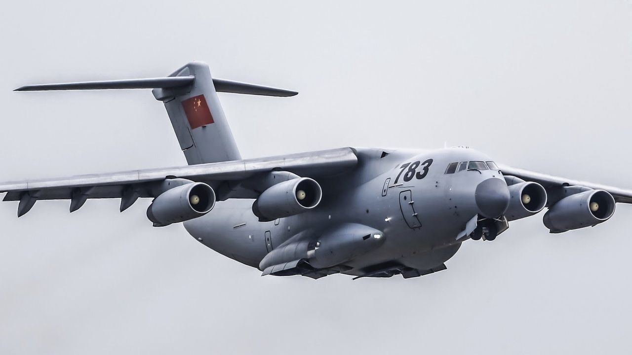 Chinese transport aircraft Y-20