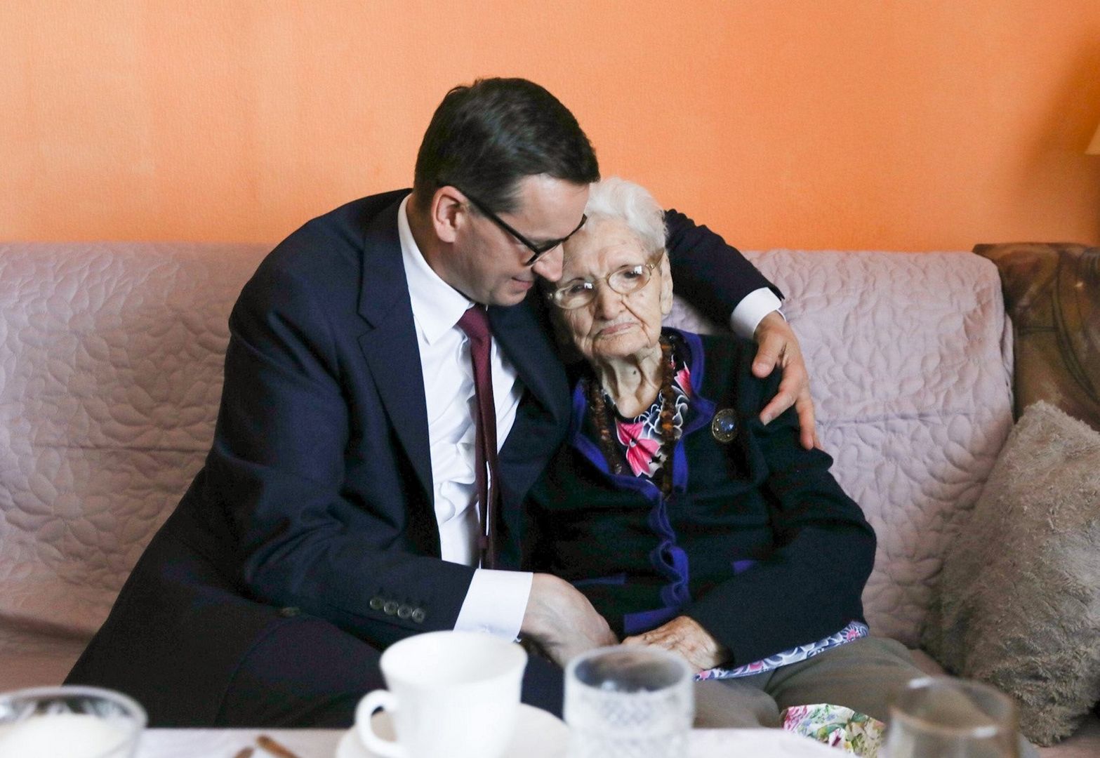Premier odwiedził 116-letnią Polkę. Wzruszające zdjęcia