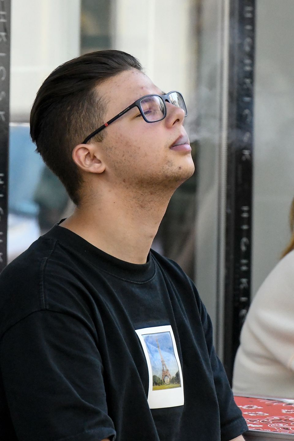 Allan Krupa widziany na ulicach Warszawy