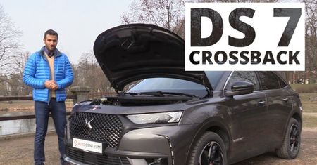 DS 7 Crossback 2.0 BlueHDI 180 KM, 2018 - techniczna część testu