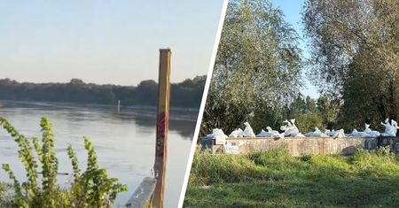 Rośnie poziom Bystrzycy we Wrocławiu