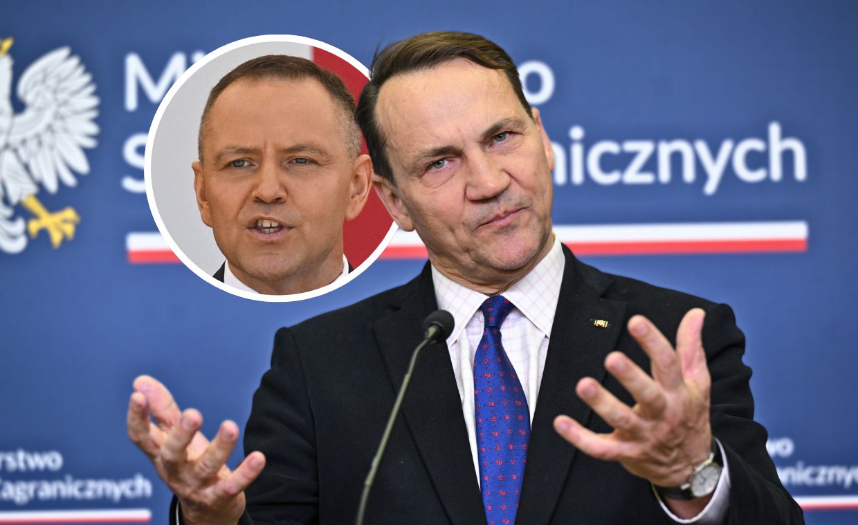 Sikorski ostrzega: Nawrocki chce władzy jak król