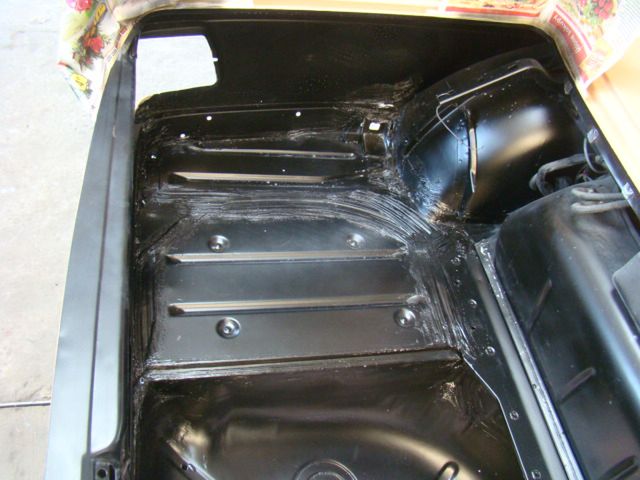 Mercedes 450 SL (R107) - blacharka bagażnika 11