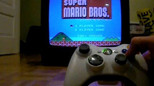 Kontroler Xboxa 360 dla NES-a 1