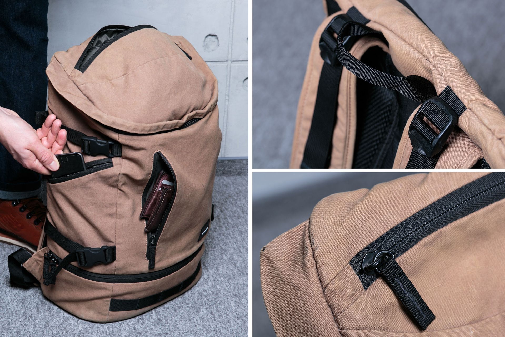 Crumpler The Base Park - praktyczny plecak dla cyfrowych nomadów z aparatem 3