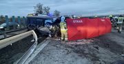 Legnica: Śmiertelny wypadek na autostradzie A4. Zginęła jedna osoba