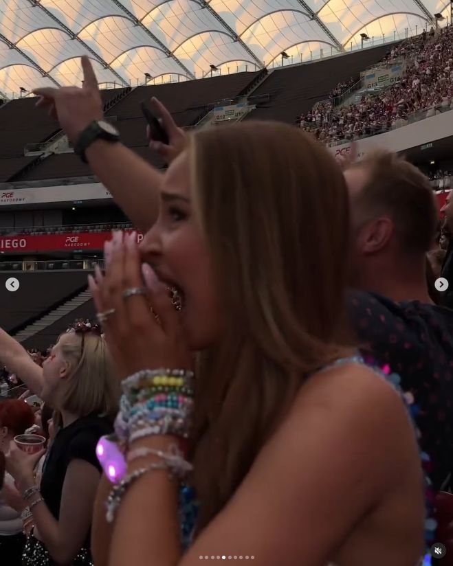 Angelika Mucha pokazała nagrania z koncertu Taylor Swift. Co za emocje!