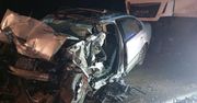 Ciechanów: Tragiczny wypadek. Nie żyje kierowca volkswagena