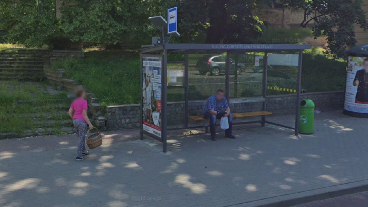 Przystanek autobusowy w Kaliszu