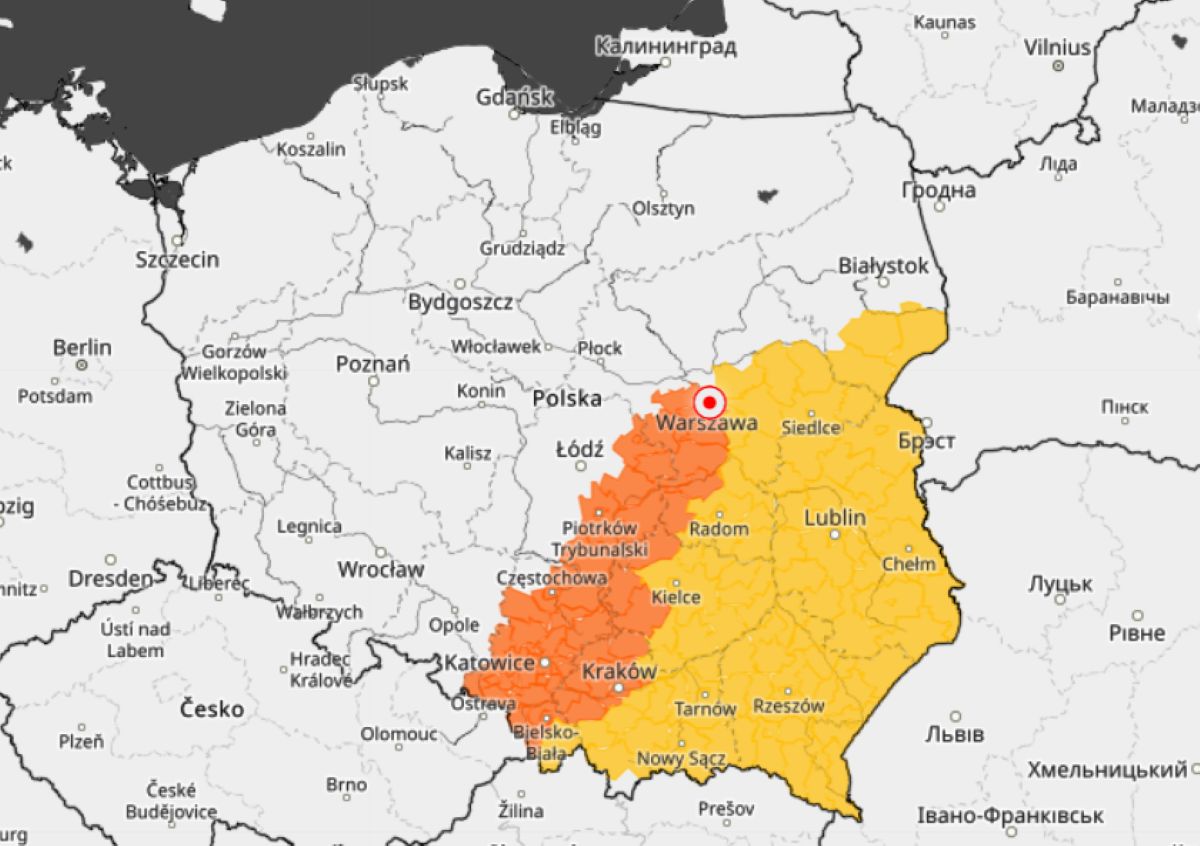 Polska podzielona. IMGW wskazało zagrożone obszary