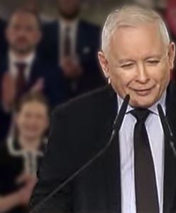 Konwencja PiS. Sprośny żart Kaczyńskiego rozbawił publiczność
