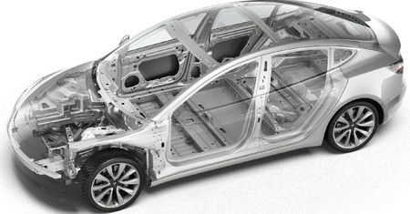 Tesla Model 3 na linii montażowej - tak to jest zrobione