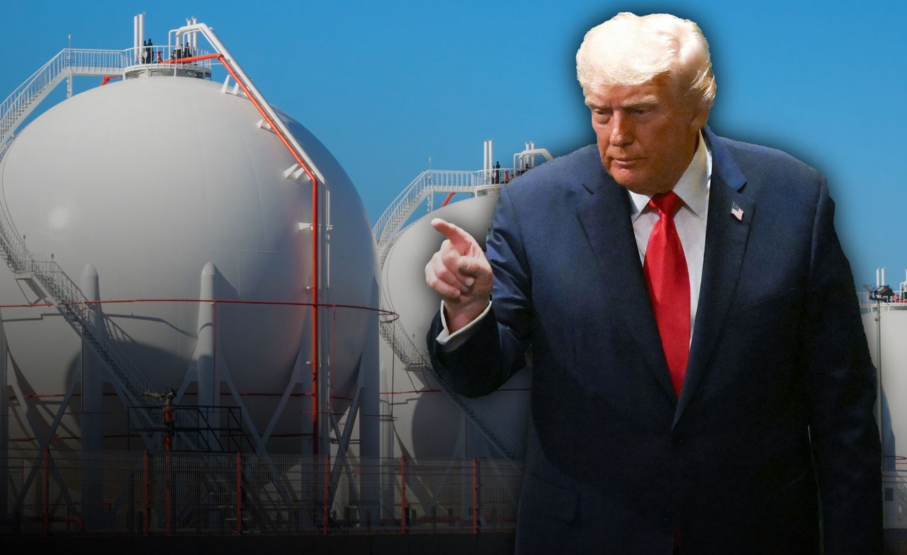Chcą wypchnąć rosyjski gaz z Europy. Trump kładzie na stół amerykańskie LNG