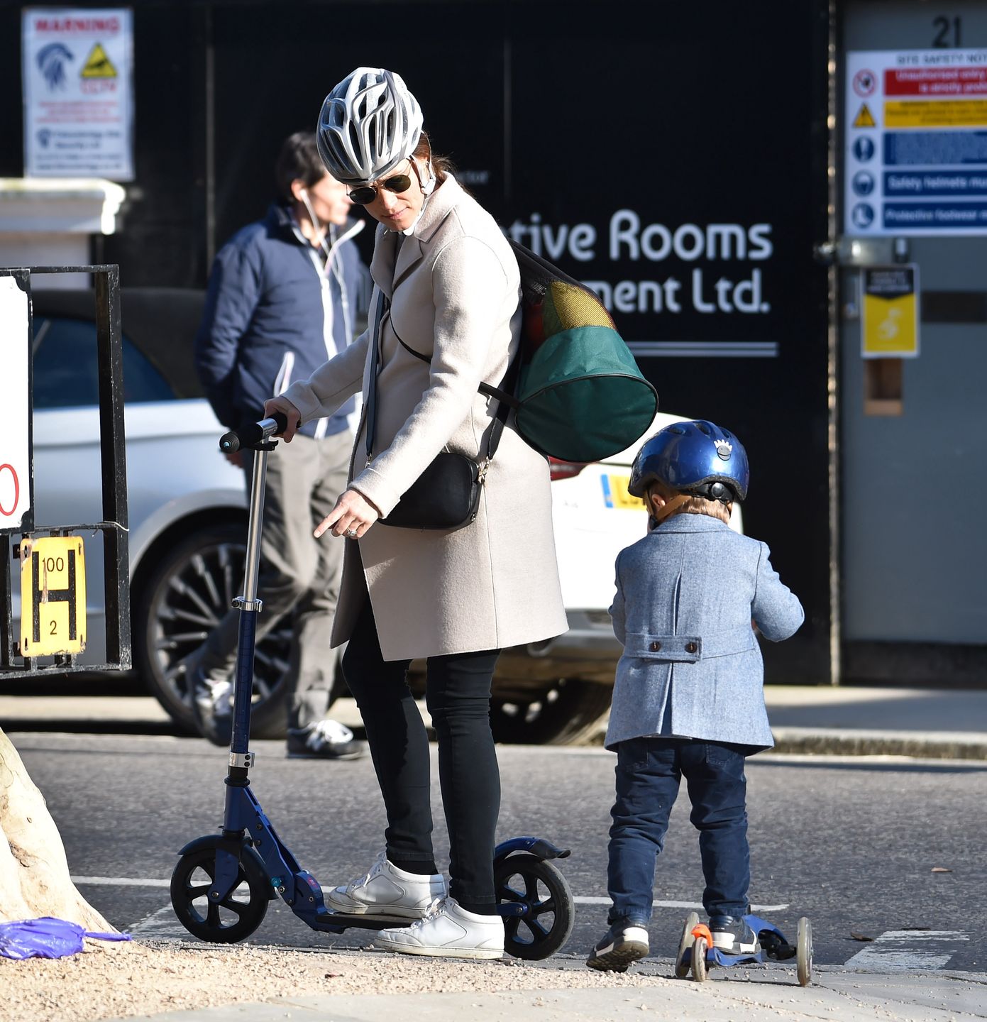 Pippa Middleton na hulajnodze