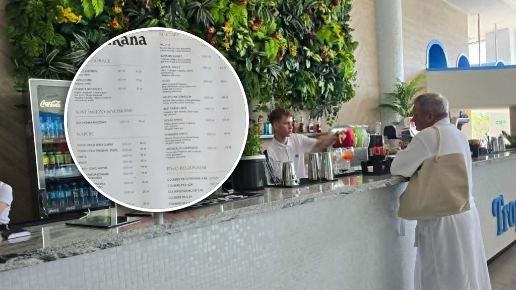 Bar na basenie w Pobierowie jest niezwykle drogi