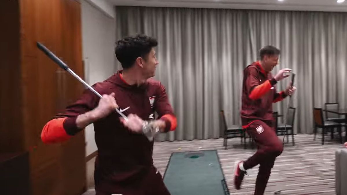 Na zdjęciu: Robert Lewandowski i Wojciech Szczęsny