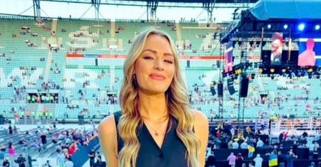Piękna dziennikarka musiała przepraszać. Afera po walce Usyk-Dubois