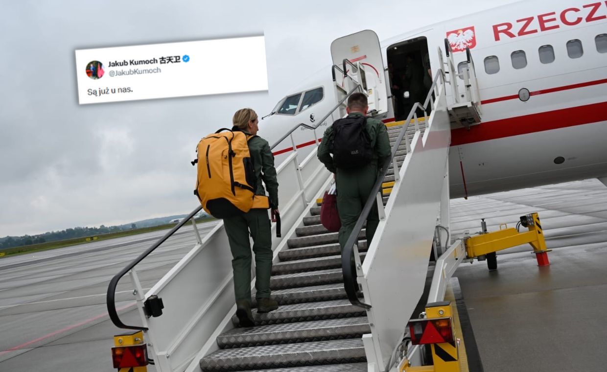 Polski samolot wylądował w Chinach. Trwa ewakuacja 24-letniej Klaudii