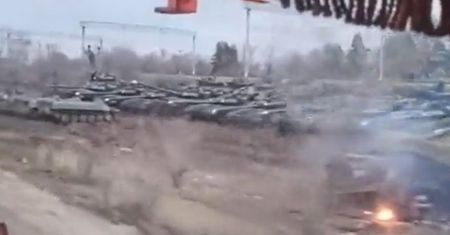 Niedziela, okolice granicy z Ukrainą. Nagrania z Rosji obiegły sieć