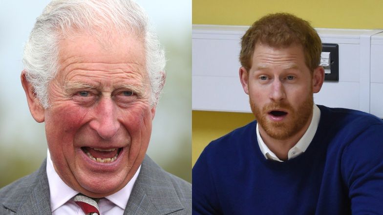 Książę Karol i książę Harry