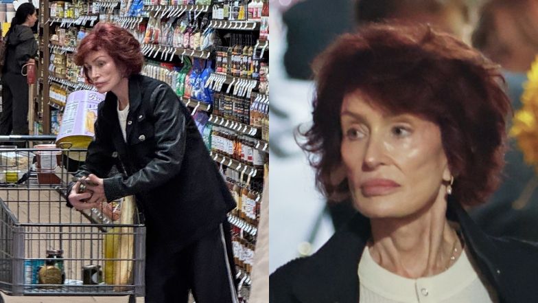 ODMIENIONA 72-letnia Sharon Osbourne robi zakupy w spożywczaku. Przypomina jeszcze siebie?