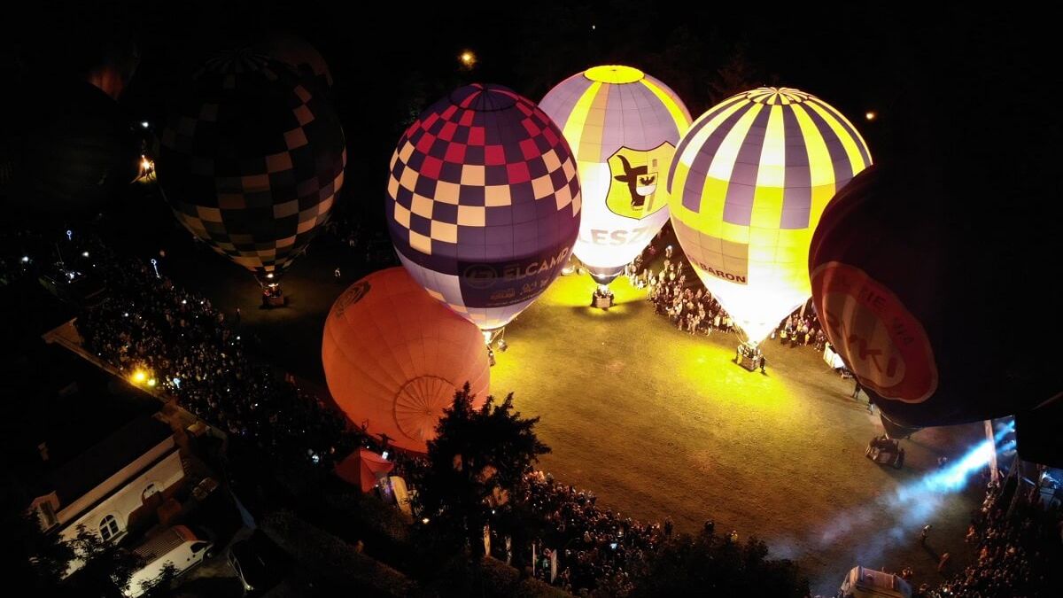 Międzynarodowe Zawody Balonowe w Nałęczowie