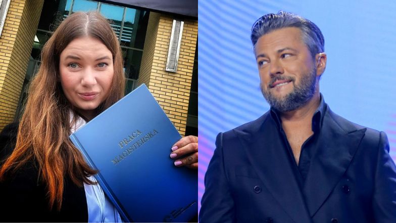 Karolina Malinowska obroniła magistra! Olivier Janiak pęka z dumy