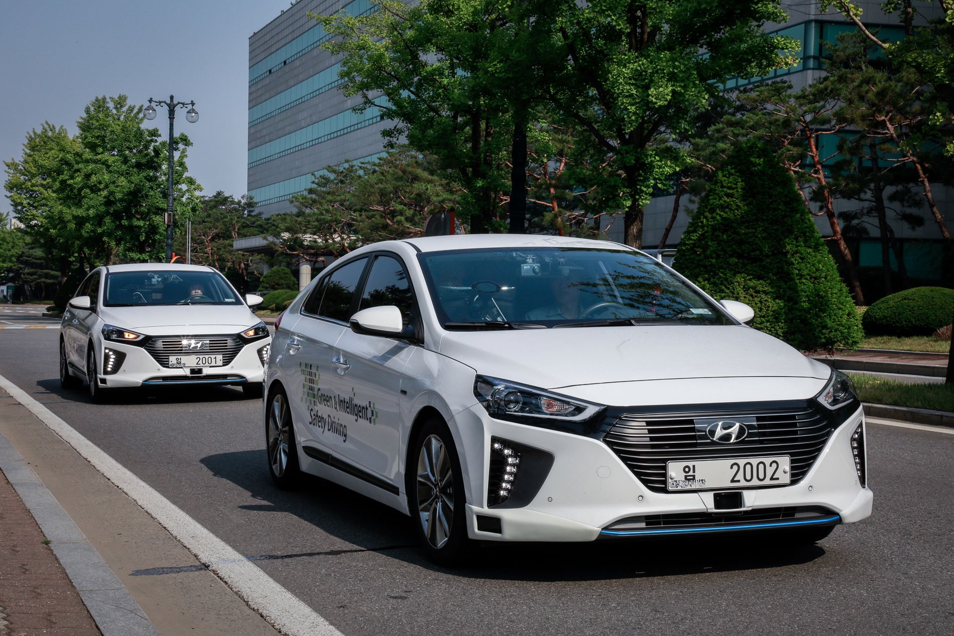 Prototyp autonomicznego Hyundaia Ioniq