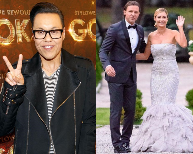 Gok Wan ocenia suknię Rozenek: "Nie do końca jest w moim guście. Niekoniecznie wygląda jak suknia ślubna"