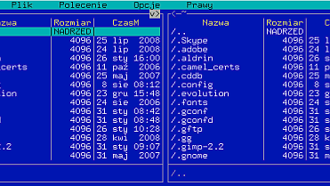 Menedżer plików w starym stylu 1